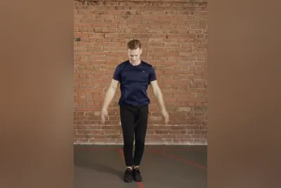 Jumping jacks: Start
