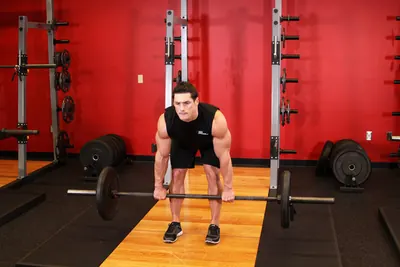 Romanian deadlift: Start