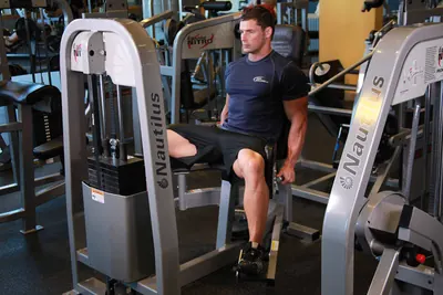 Hip abduction machine: Finish